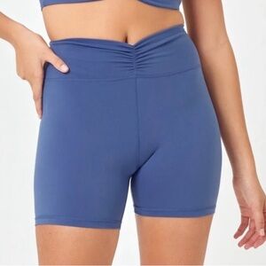 L*Space True Blue Bike Shorts